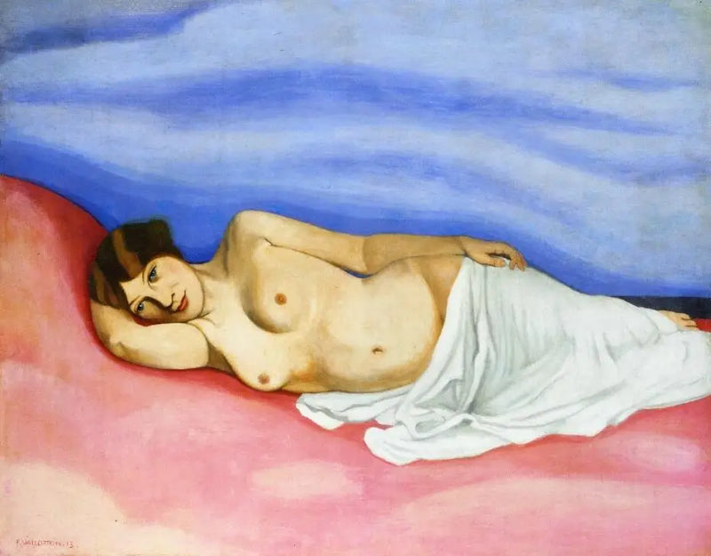 Nu na cama - Félix Vallotton