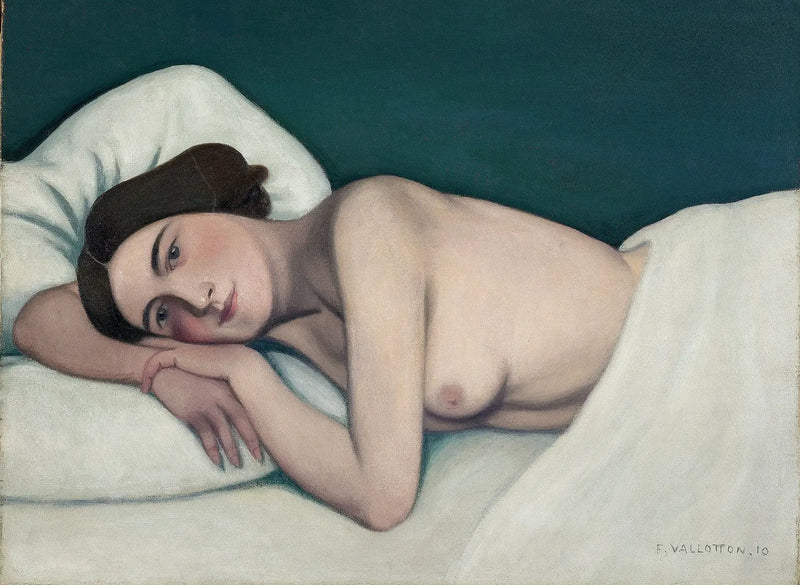 Nu na cama - Félix Vallotton