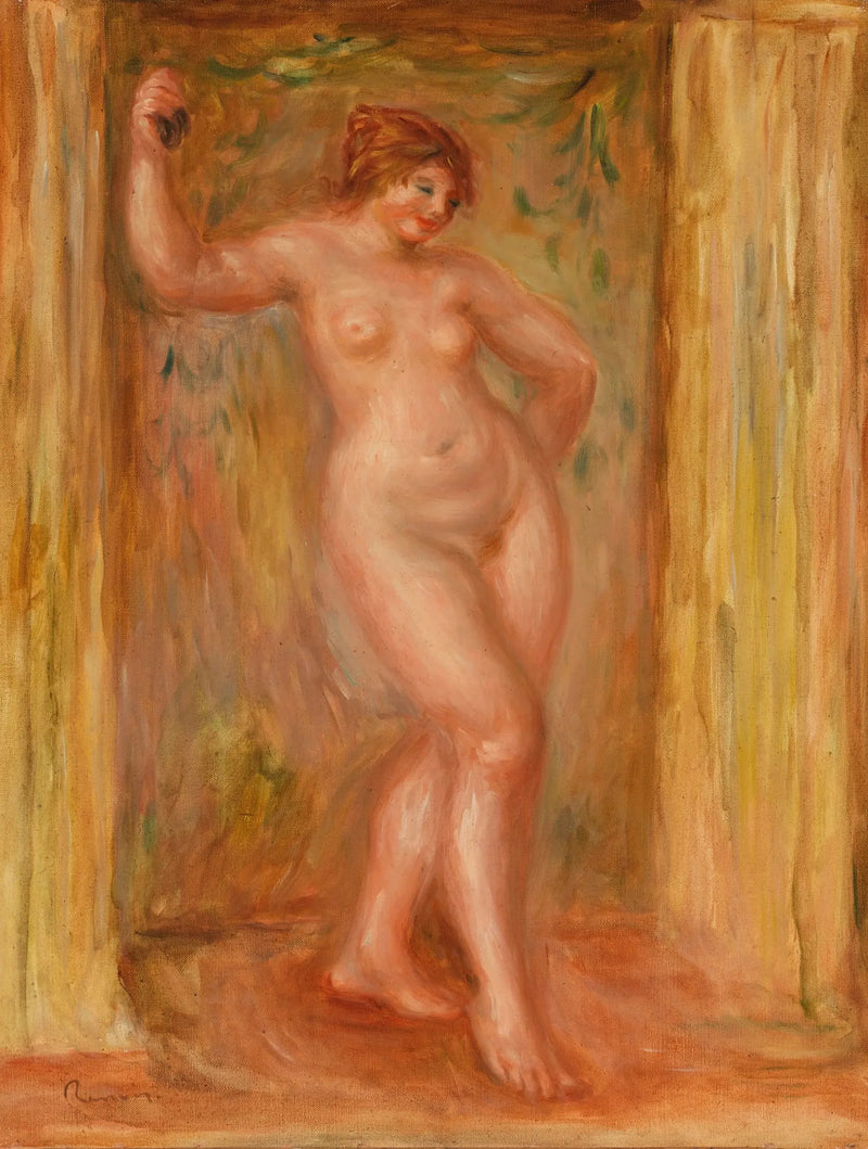 Nu com castanholas - Pierre-Auguste Renoir