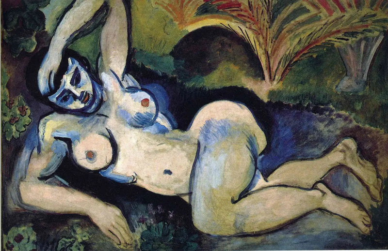 Nu azul (lembrança de Biskra) - Henri Matisse