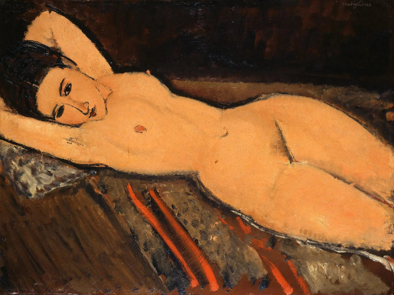 Nu deitado - Amedeo Modigliani