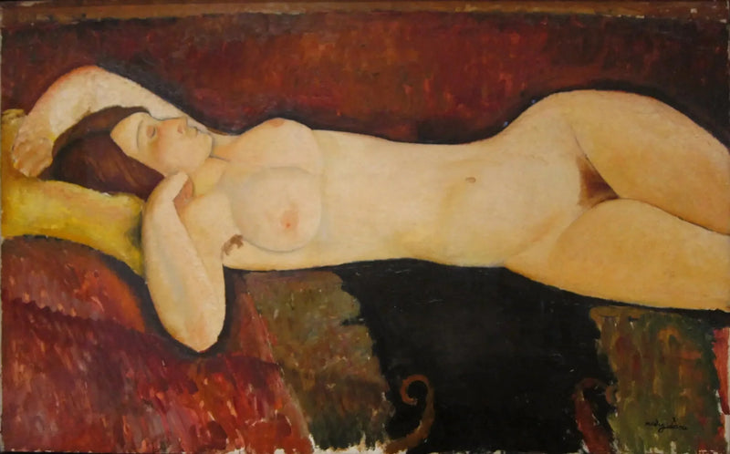 Nu deitado - Amedeo Modigliani