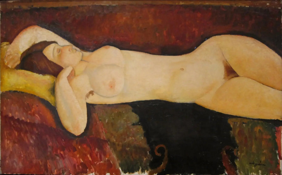 Nu deitado - Amedeo Modigliani