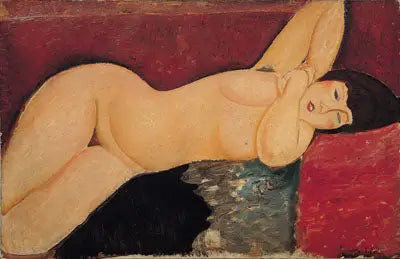 Nu deitado - Amedeo Modigliani