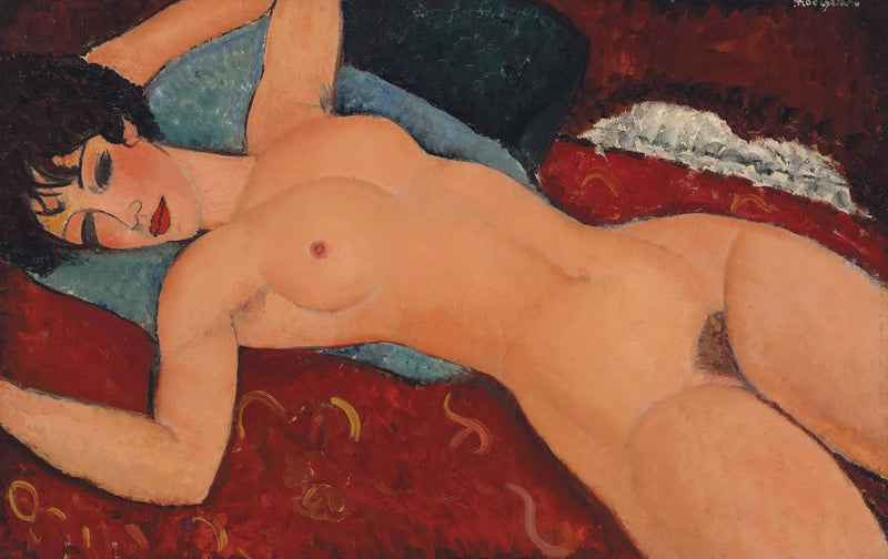 Nu deitado - Amedeo Modigliani