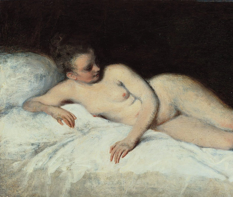 Nu deitado - Antoine Watteau