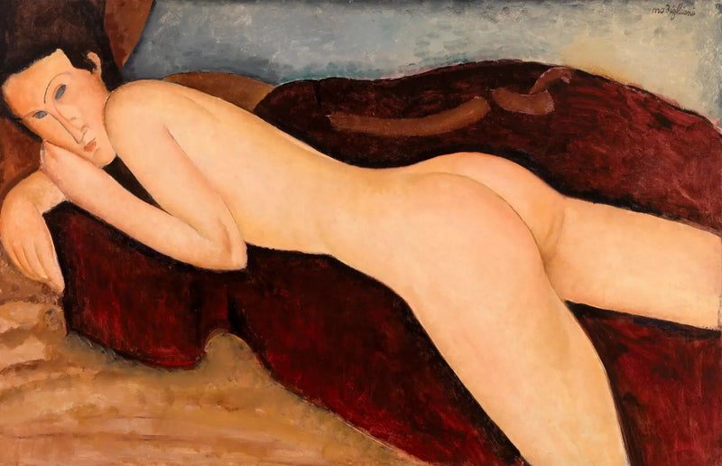 Nu de costas - Amedeo Modigliani