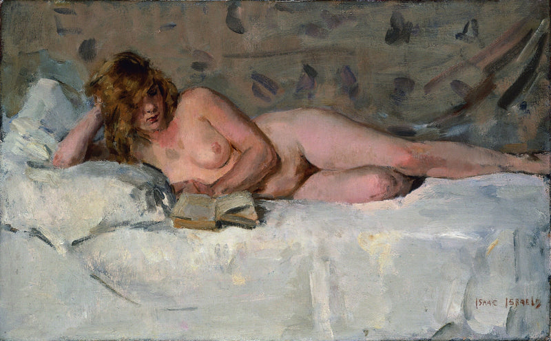 Nu deitado (Sjaantje van Ingen) - Isaac Israëls