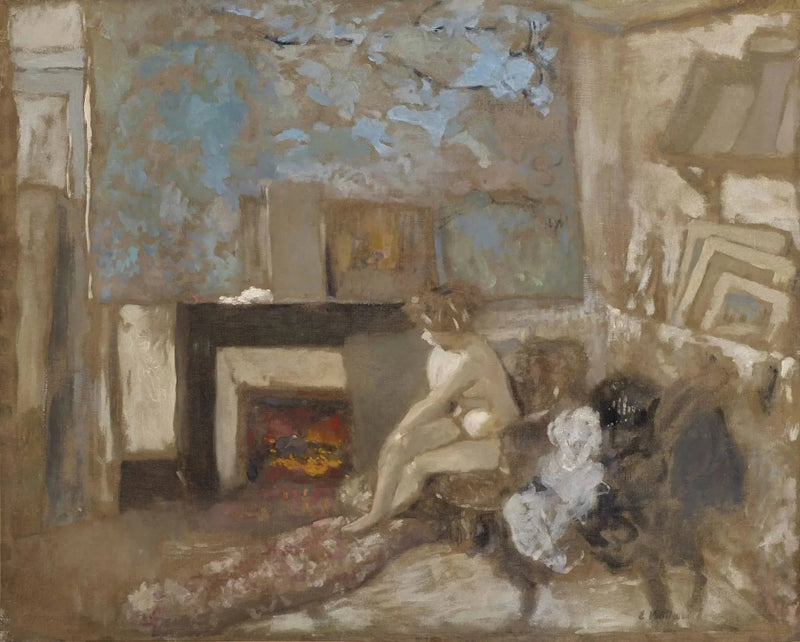 Nu no apartamento da rua Truffaut - Édouard Vuillard