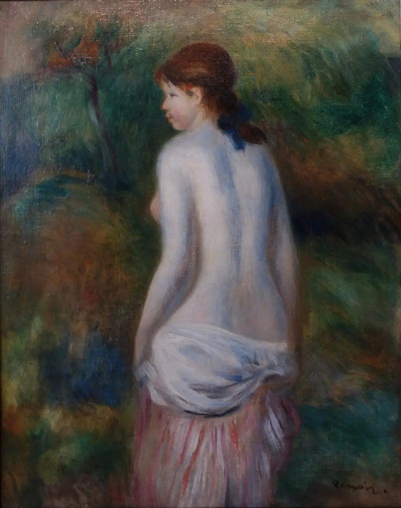 Nu em uma paisagem - Pierre-Auguste Renoir