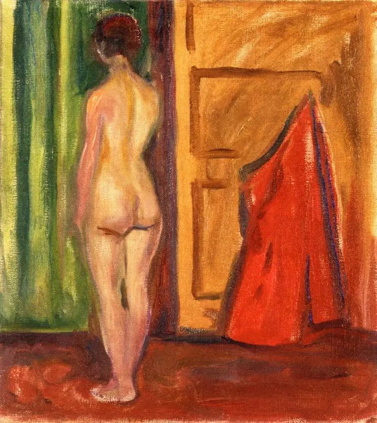 Nu de costas - Edvard Munch