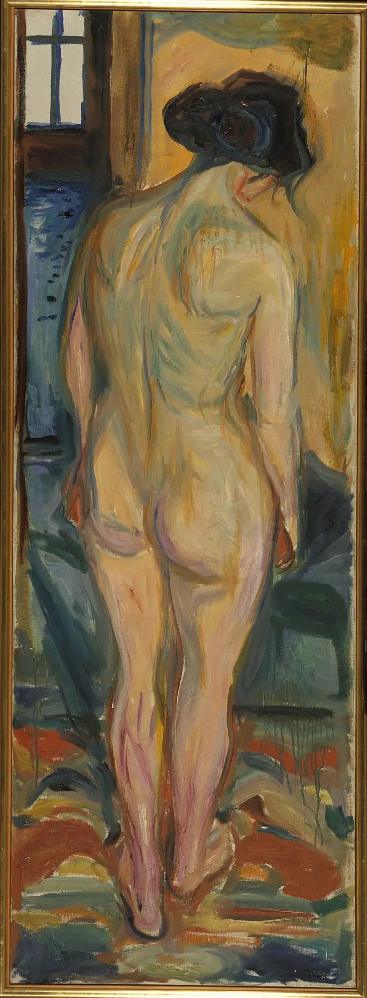 Nu em pé - Edvard Munch