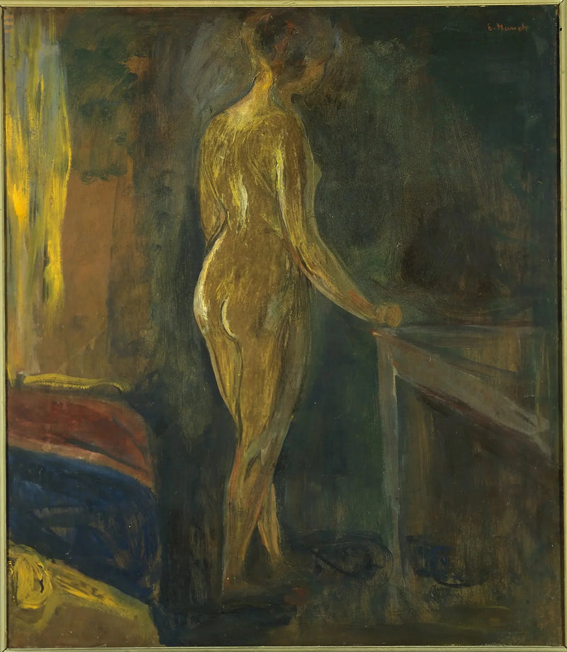 Nu em pé - Edvard Munch
