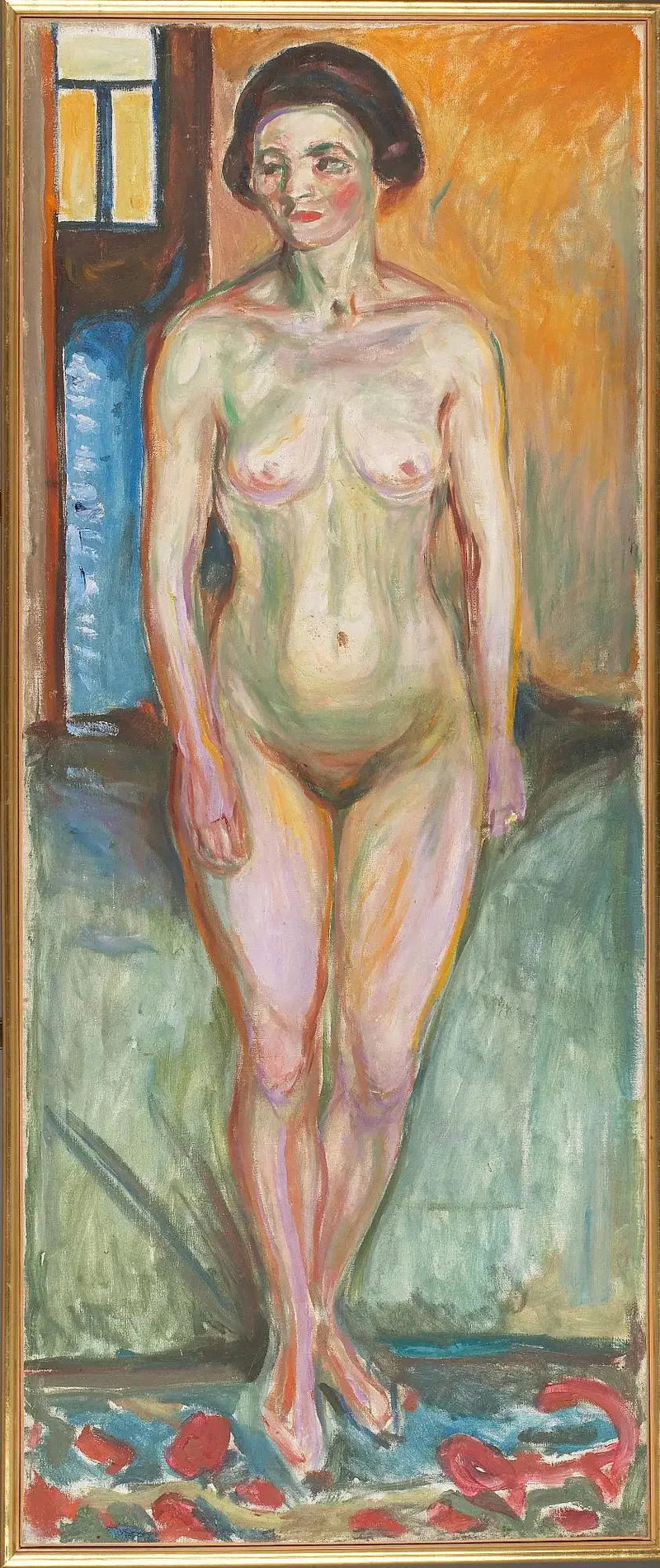 Nu em pé - Edvard Munch