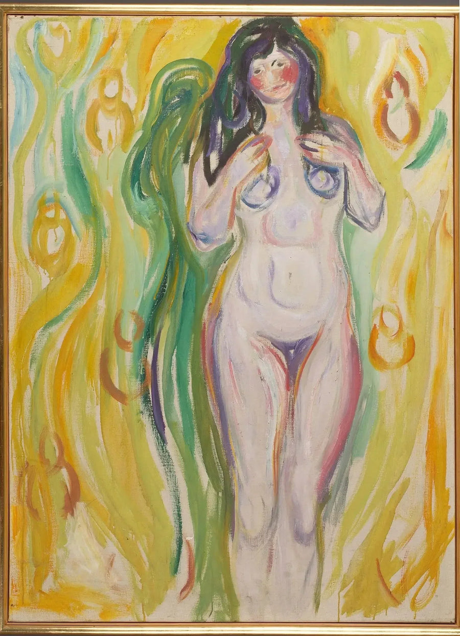 Nu em pé - Edvard Munch