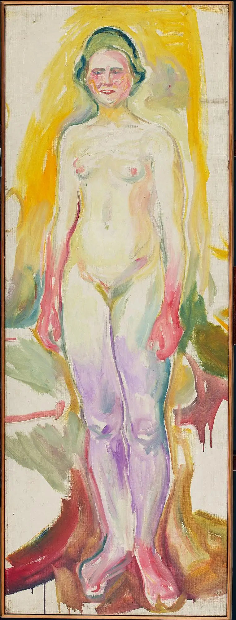 Reproduction du tableau « Nu debout - Edvard Munch » par Alpha Reproduction en peinture à l’huile