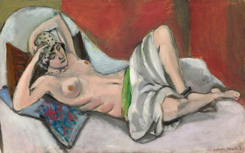 Nu drapeado estendido - Henri Matisse