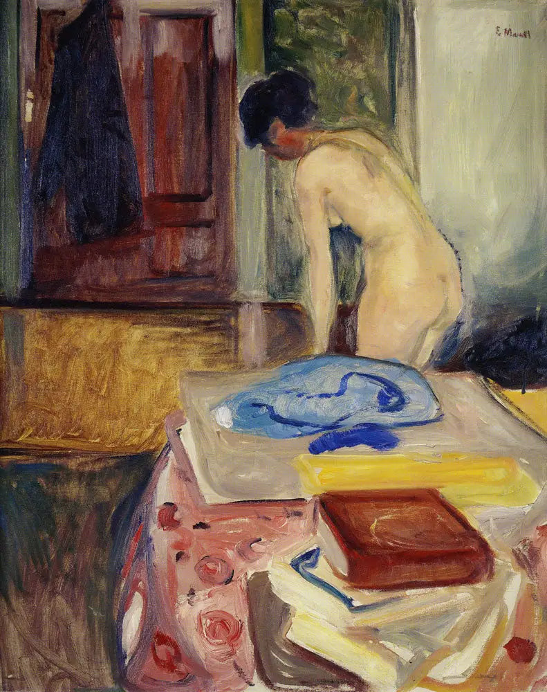 Nu em interior - Edvard Munch