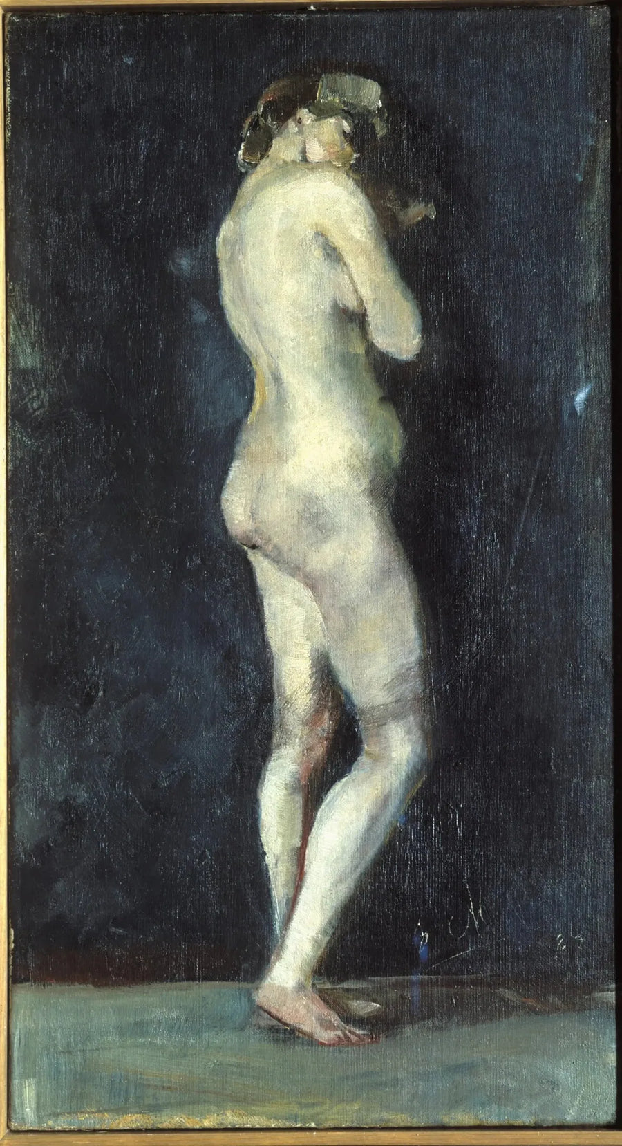 Nu feminino em pé - Edvard Munch