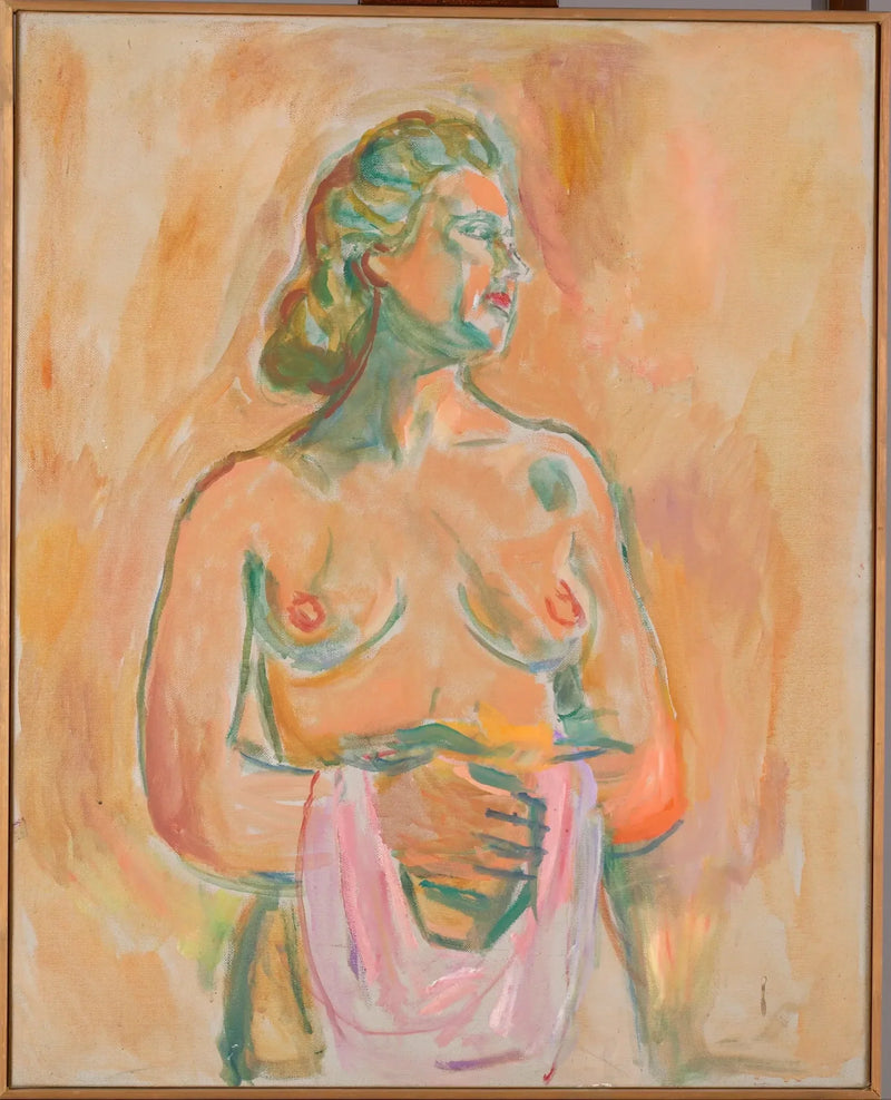 Nu feminino - Edvard Munch