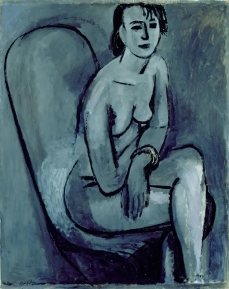 Nu cinza com bracelete - Henri Matisse