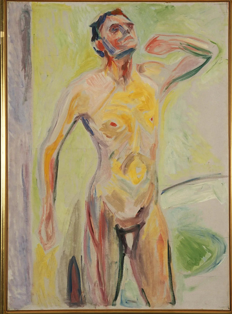 Nu masculino - Edvard Munch