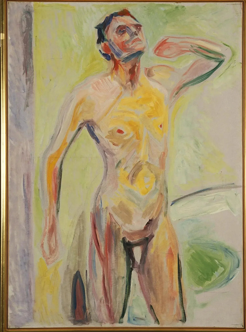 Nu masculino - Edvard Munch