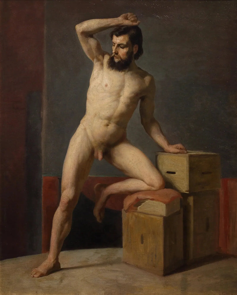 Nu masculino - Gustav Klimt