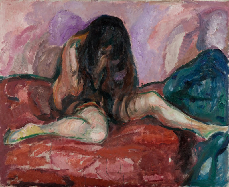 Nu chorando - Edvard Munch