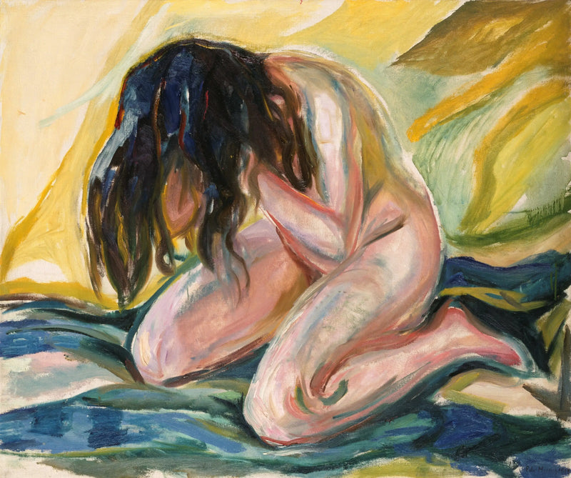 Nu chorando - Edvard Munch