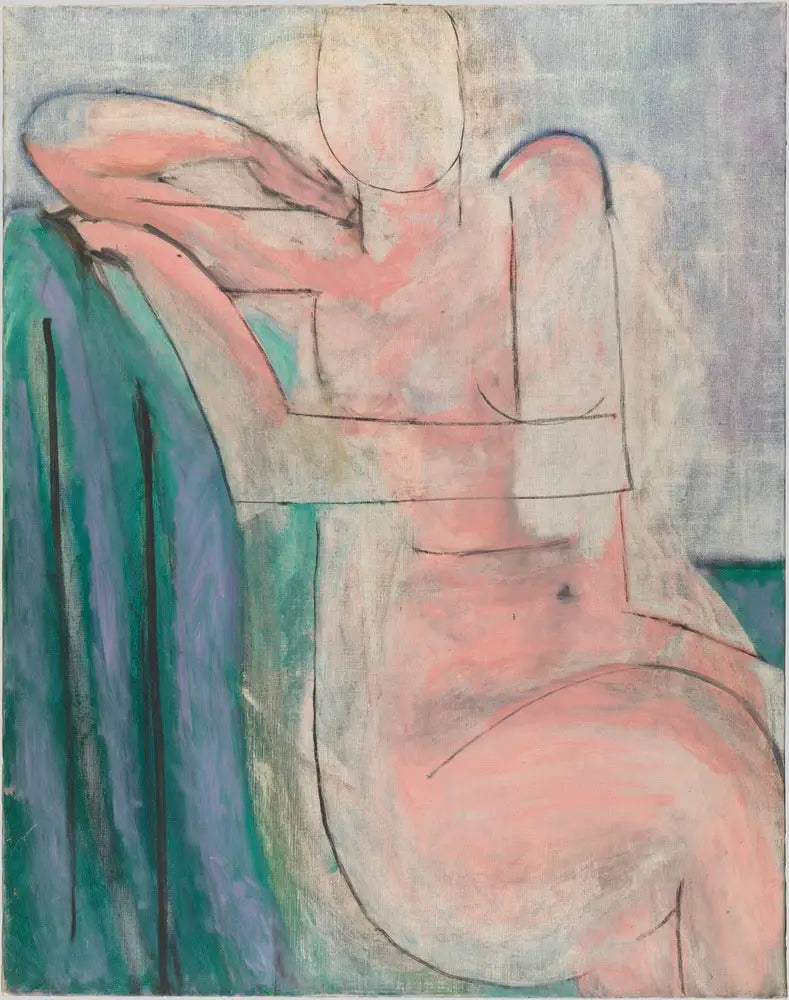 Nu rosa sentado - Henri Matisse
