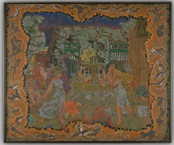 Rosa nu, cabeça sombreada - Pierre Bonnard