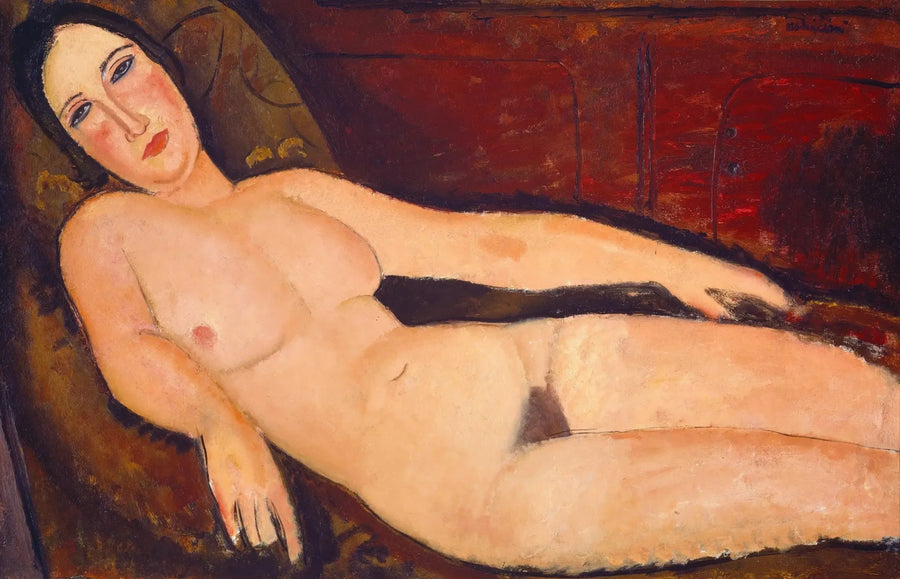 Nu em um divã - Amedeo Modigliani