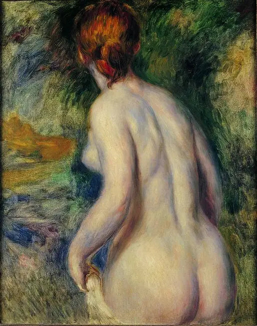 Nu visto de costas - Pierre-Auguste Renoir