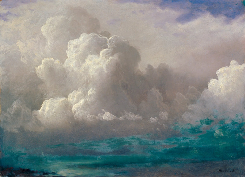 Nuvens de Tempestade - Albert Bierstadt