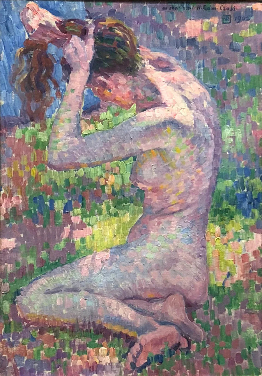 assento nu - Théo van Rysselberghe