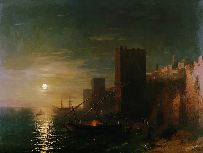 Noite em Constantinopla - Ivan Aivazovsky