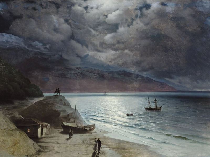 Noite em Gurzof - Ivan Aïvazovski