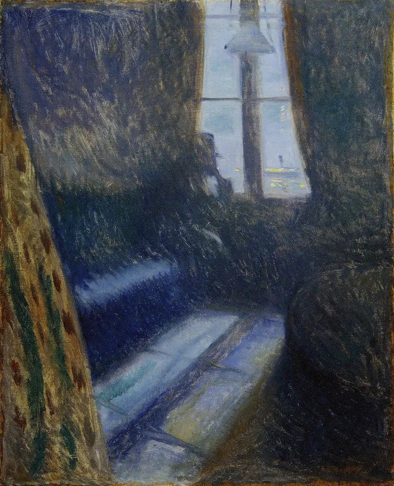 Noite em Saint-Cloud - Edvard Munch