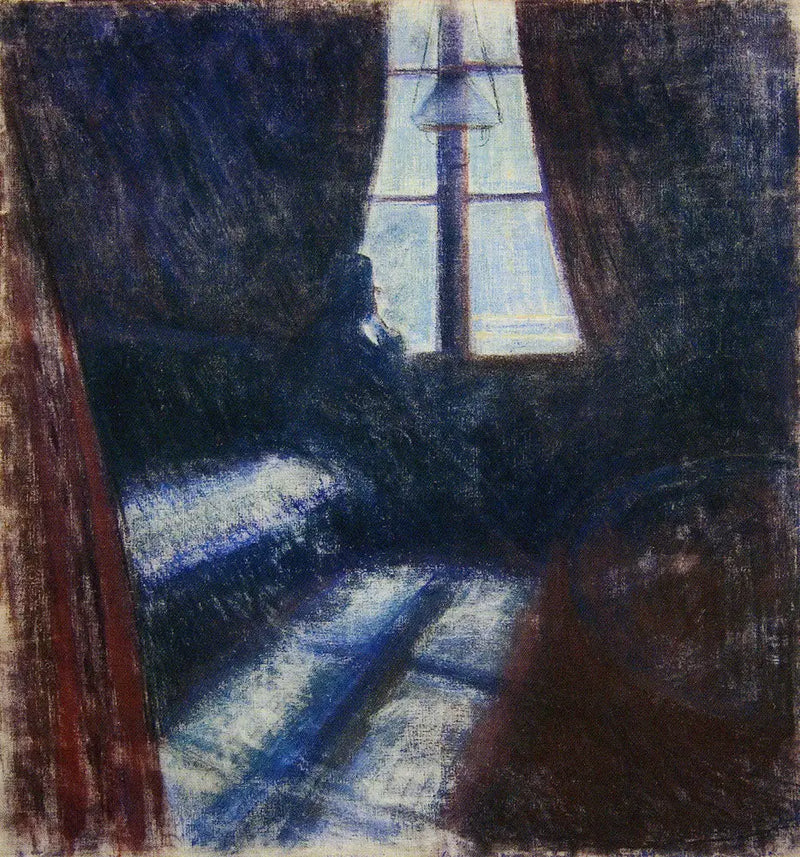 Noite em Saint-Cloud - Edvard Munch