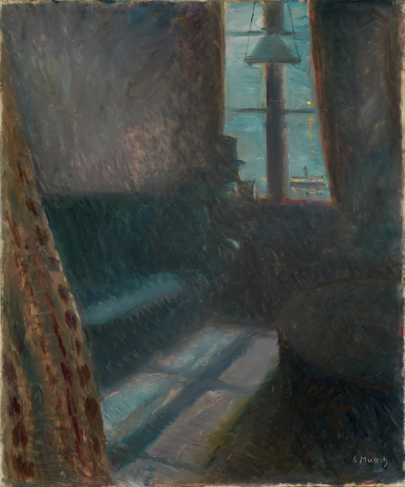 Noite em Saint-Cloud - Edvard Munch