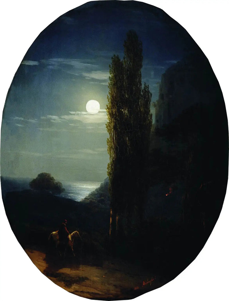Noite à Luz da Lua (1958) - Ivan Aïvazovski