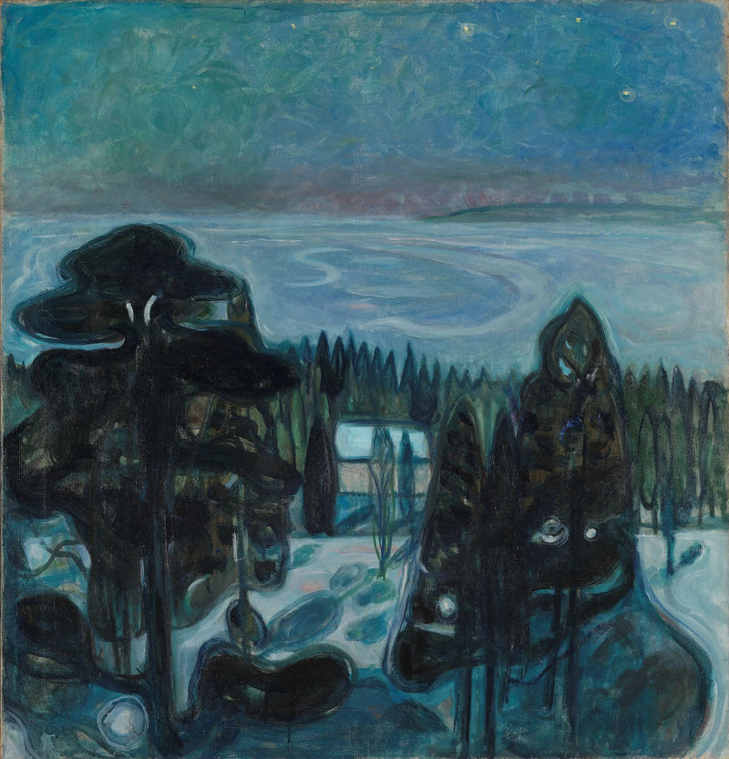 Noite Branca - Edvard Munch