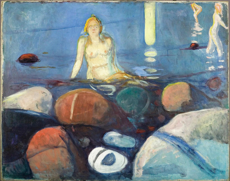 Noite de Verão. Sereia - Edvard Munch