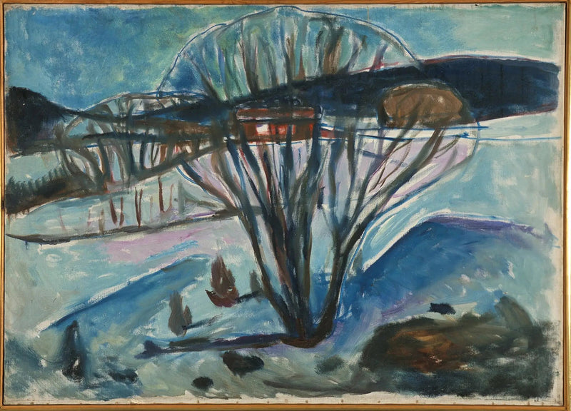 Noite de Inverno - Edvard Munch