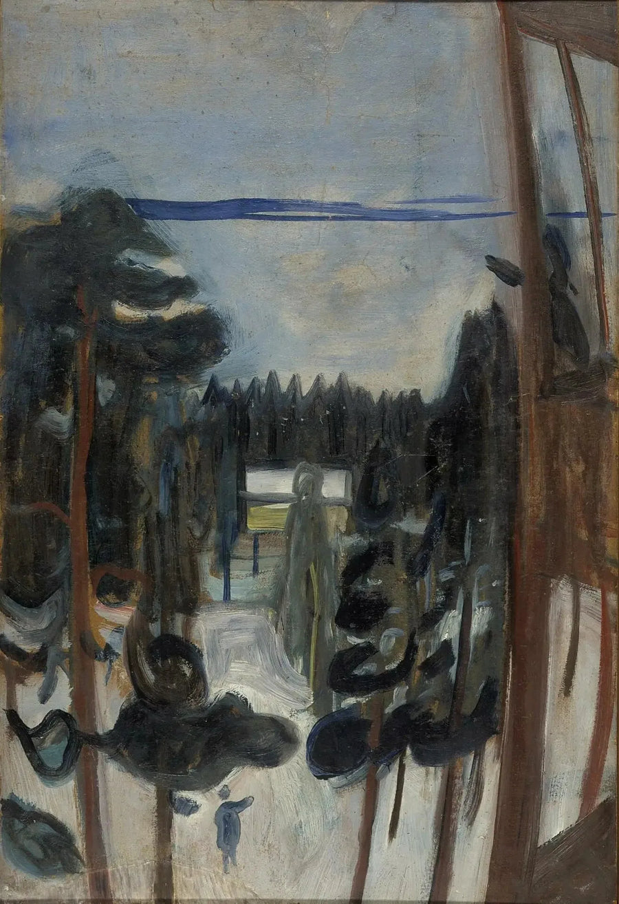 Noite de Inverno - Edvard Munch