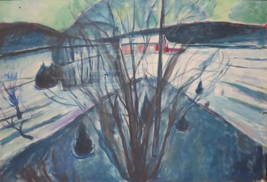 Noite de Inverno - Edvard Munch