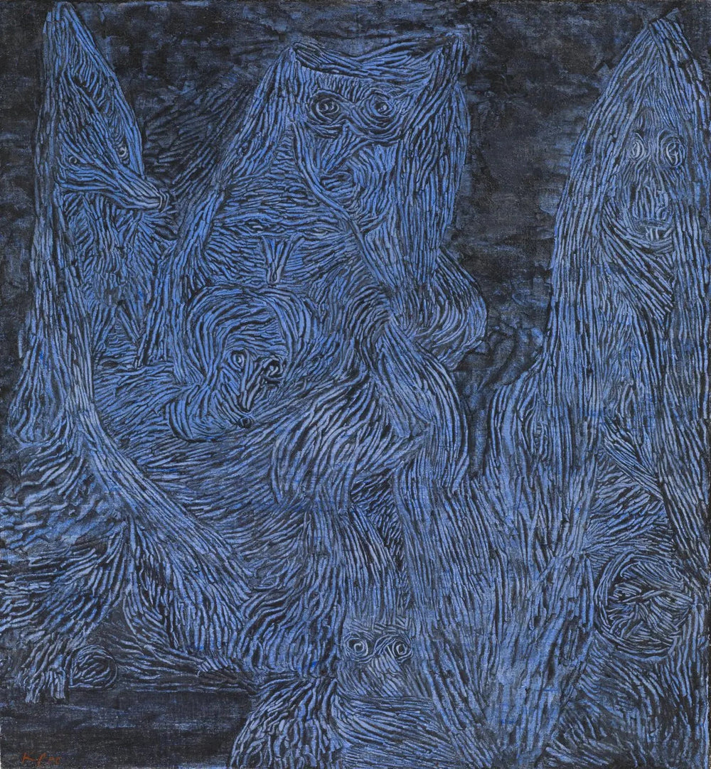 Nuit de Walpurgis - Paul Klee image 1 copie peinte à la main à l’huile