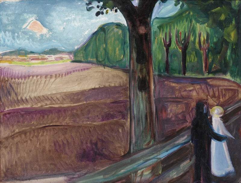 Noite de Verão - Edvard Munch