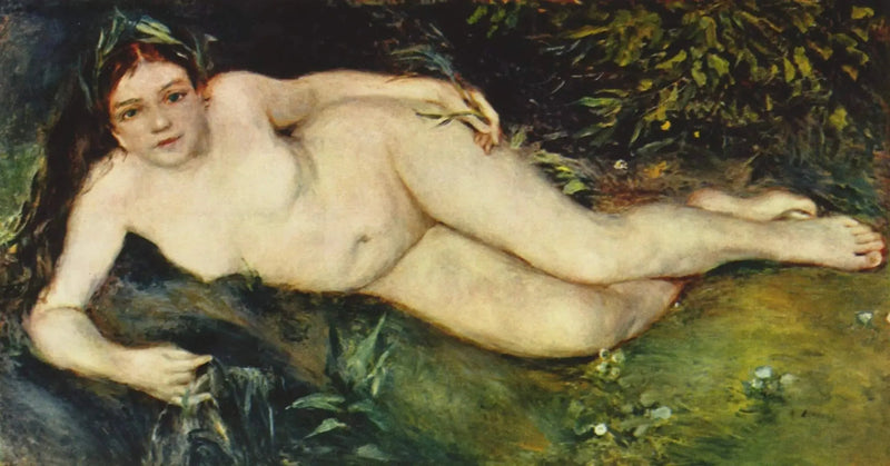 Ninfa na fonte - Pierre-Auguste Renoir